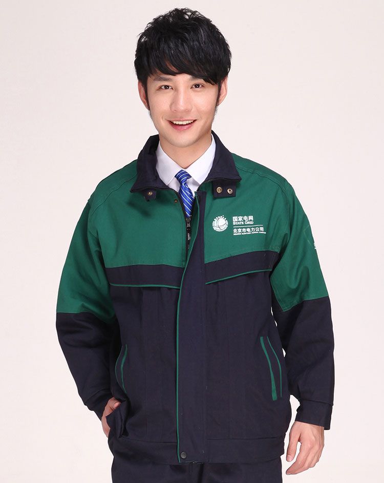 電工行業(yè)工廠工作服款式